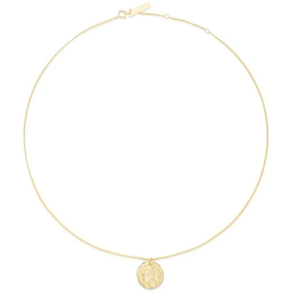 Pendentif en argent rond irrégulier – Image 7