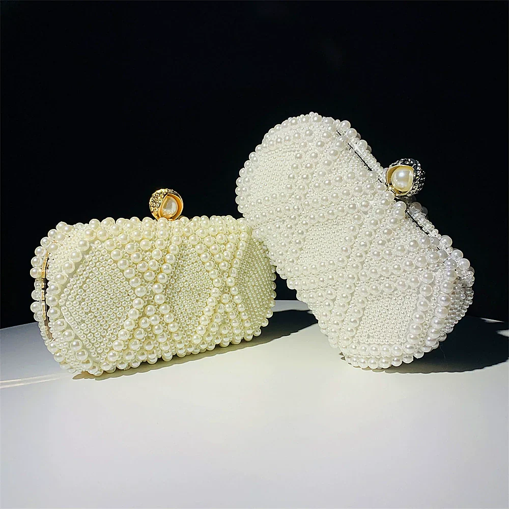 Pochettes à Perles Scintillantes à la Mode, Sacs à Main Uniques – Image 4