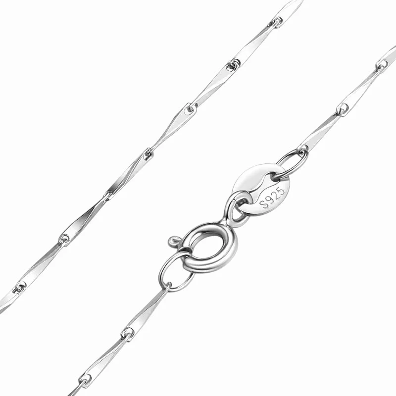 Collier chaîne en argent – Image 3