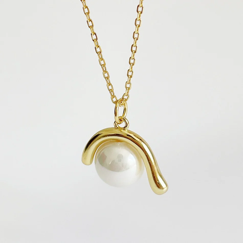 Collier perle or – Image 5