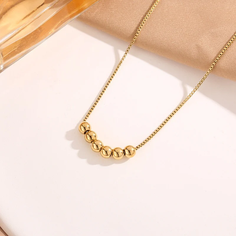 Collier avec rond doré – Image 5
